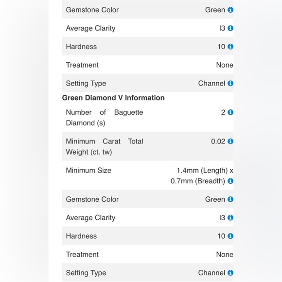 Peacock Tanzanite with Diamond Double Halo Platinum over Sterling Silver Size 8 - Picture 14 of 16